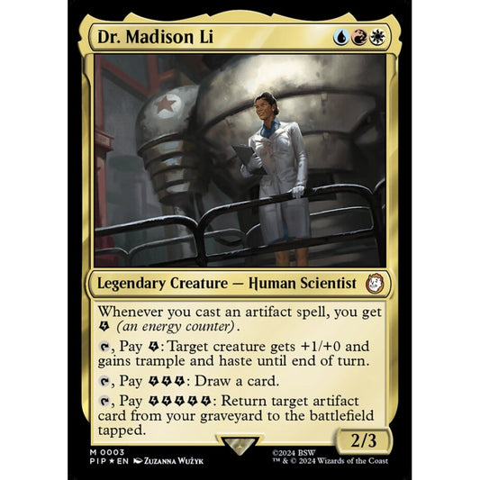 Dr. Madison Li mythic 3 Magic the Gathering Fallout