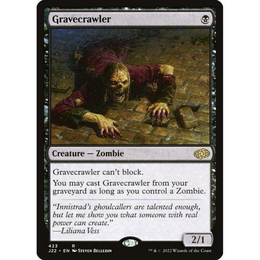 Gravecrawler rare 423 Magic the Gathering Jumpstart 2022