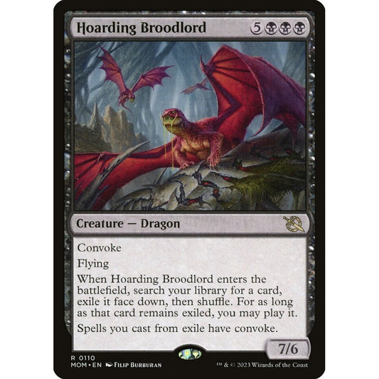 Hoarding Broodlord rare 110 Magic the Gathering March of the Machine