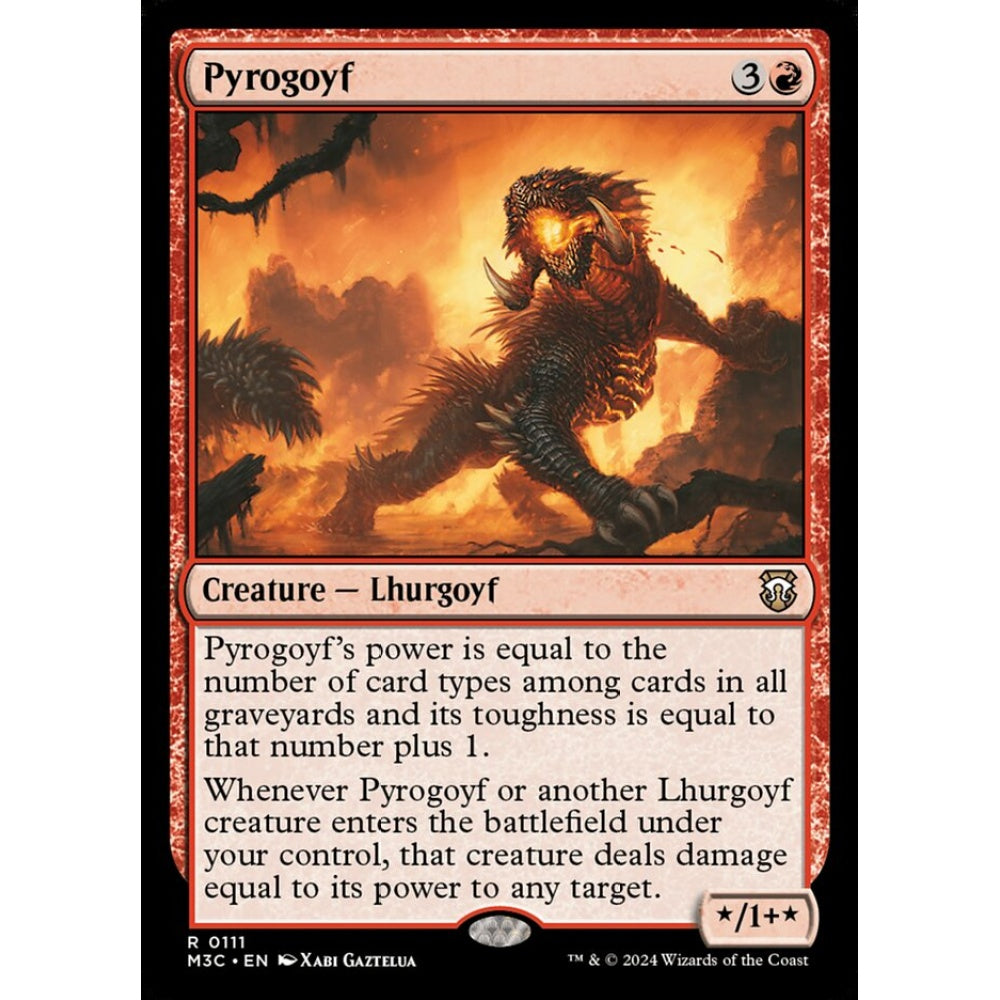 Pyrogoyf, 111, rare, Magic: The Gathering, Modern Horizons 3