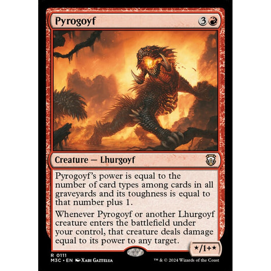 Pyrogoyf, 111, rare, Magic: The Gathering, Modern Horizons 3