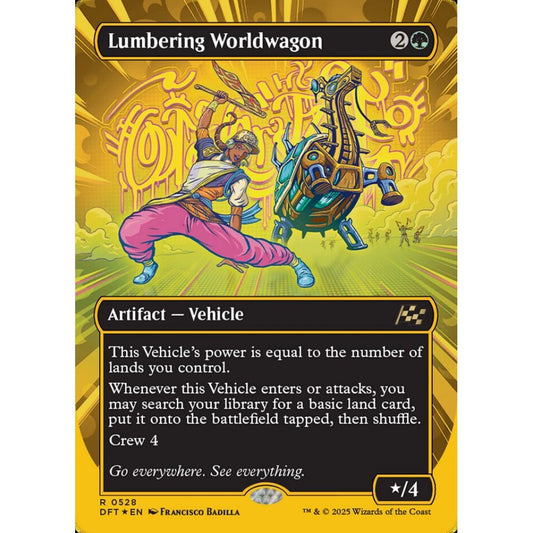 Lumbering Worldwagon, 528, rare, Magic: The Gathering, Aetherdrift