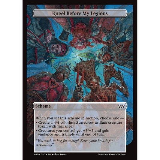 Kneel Before My Legions, 339, common, Magic: The Gathering, Duskmourn: House of Horror