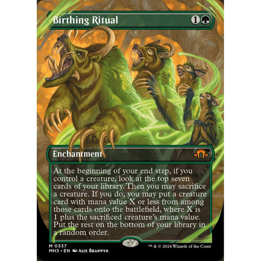 Birthing Ritual, 337, mythic, Magic: The Gathering, Modern Horizons 3