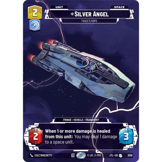 Silver Angel, U, JTL 1058) Prestige Foil, Star Wars Unlimited
