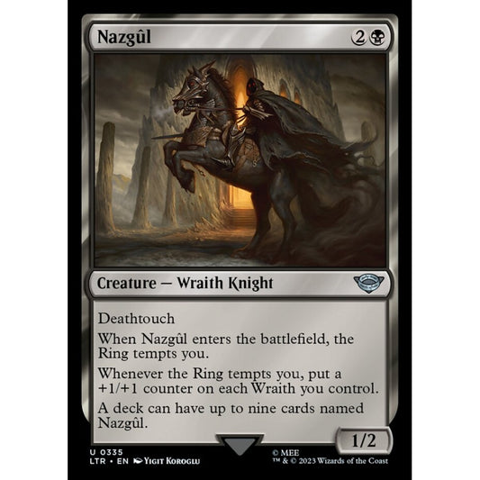 Nazgûl, uncommon, 335, Magic the Gathering, The Lord of the Rings: Tales of Middle-earth