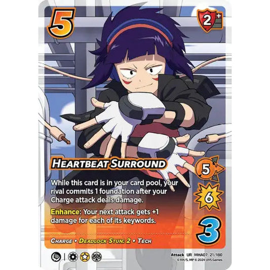 Heartbeat Surround, 21/180, UR, UniVersus, MHA07 Girl Power