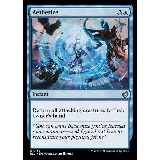 Aetherize, 161, uncommon, Magic: The Gathering, Bloomburrow