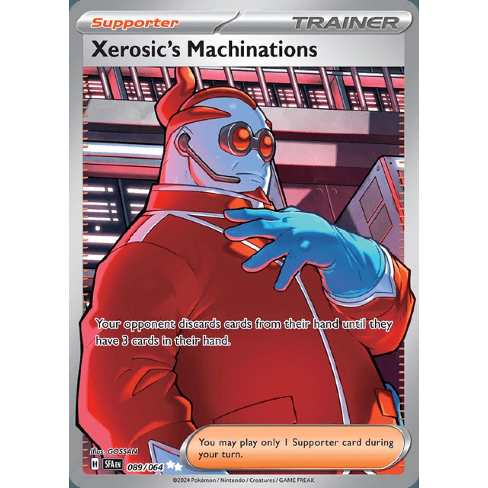 Xerosic's Machinations Full Art 089/064 Pokemon Card Game Shrouded Fable