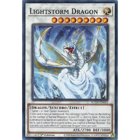 Lightstorm Dragon SUDA-EN043 Common Yu-Gi-Oh Supreme Darkness