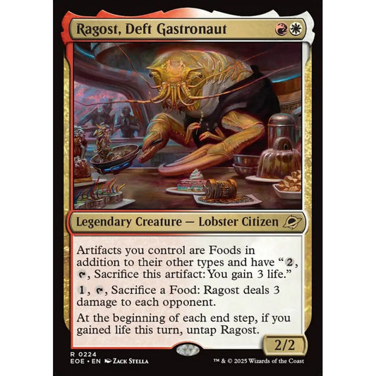 Ragost, Deft Gastronaut rare 224 Magic the Gathering Edge of Eternities