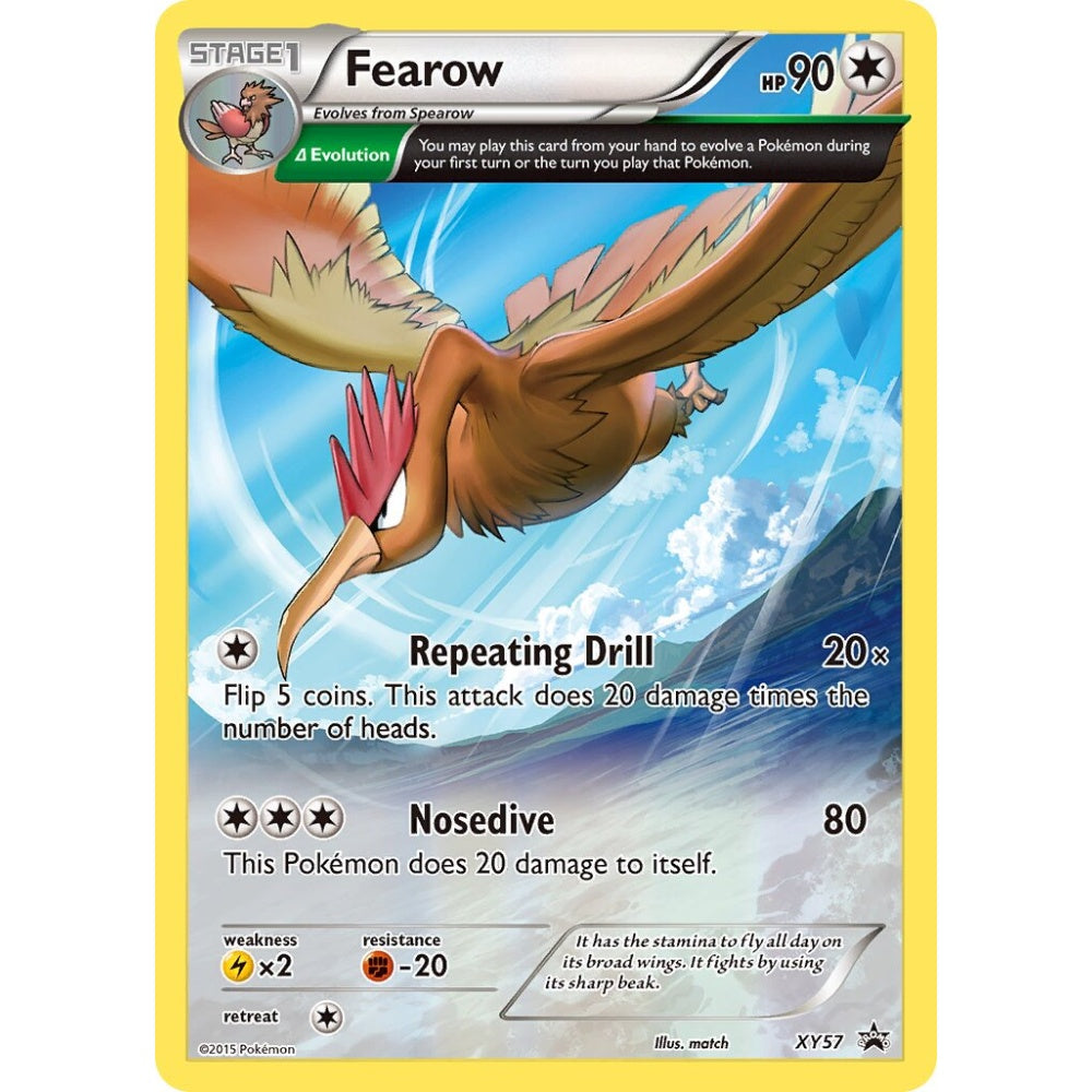 Fearow Promo XY57 Pokemon Card Game XY Promos