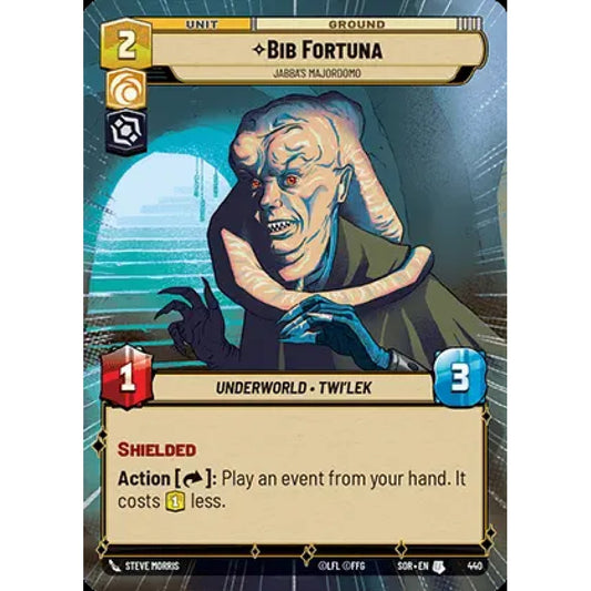 Bib Fortuna, 440, U, Star Wars Unlimited, Sparks Of Rebellion