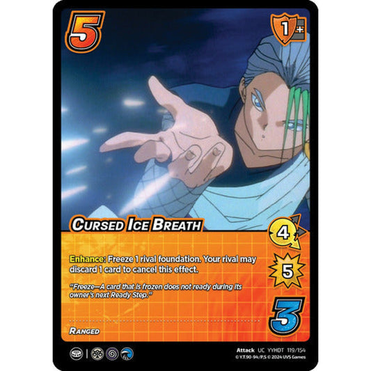 Cursed Ice Breath, 119/154, UC, UniVersus, Yu Yu Hakusho: Dark Tournament