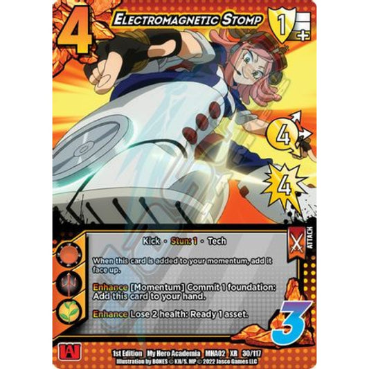 Electromagnetic Stomp, 30/117, XR, UniVersus, MHA02 Crimson Rampage