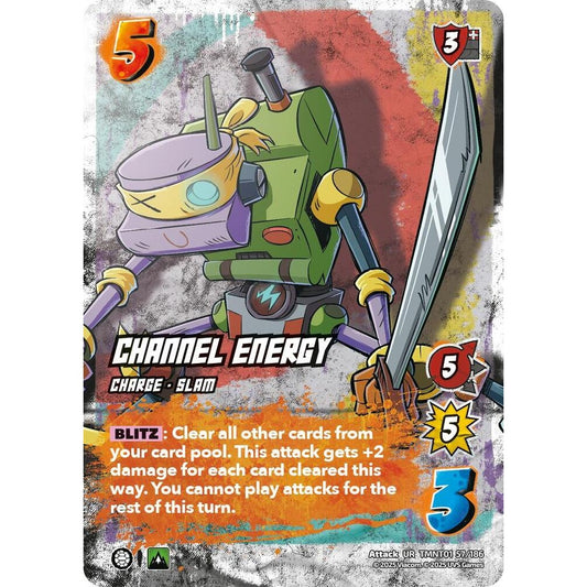 Channel Energy 57/186 TMNT01 Universus Teenage Mutant Ninja Turtles Attack UR