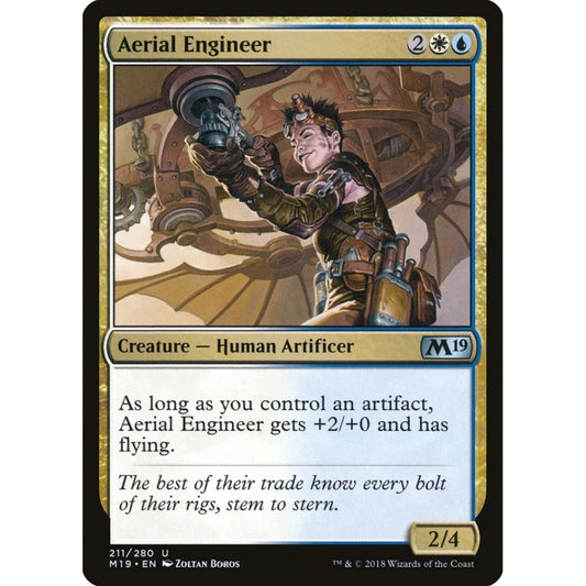 Aerial Engineer uncommon 211 Magic the Gathering Core Set 2019