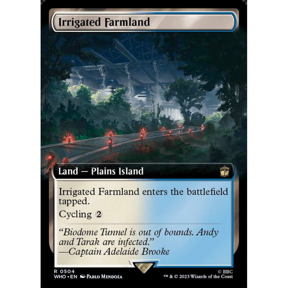 Irrigated Farmland rare 504 Magic the Gathering Doctor Who