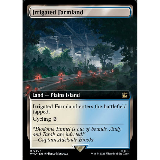 Irrigated Farmland rare 504 Magic the Gathering Doctor Who