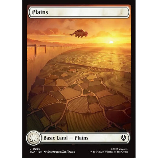 Plains common 287 Magic the Gathering Avatar: The Last Airbender