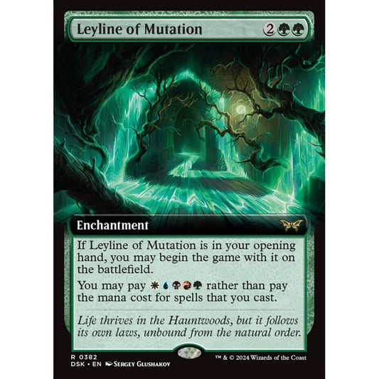 Leyline of Mutation, 382, rare, Magic: The Gathering, Duskmourn: House of Horror