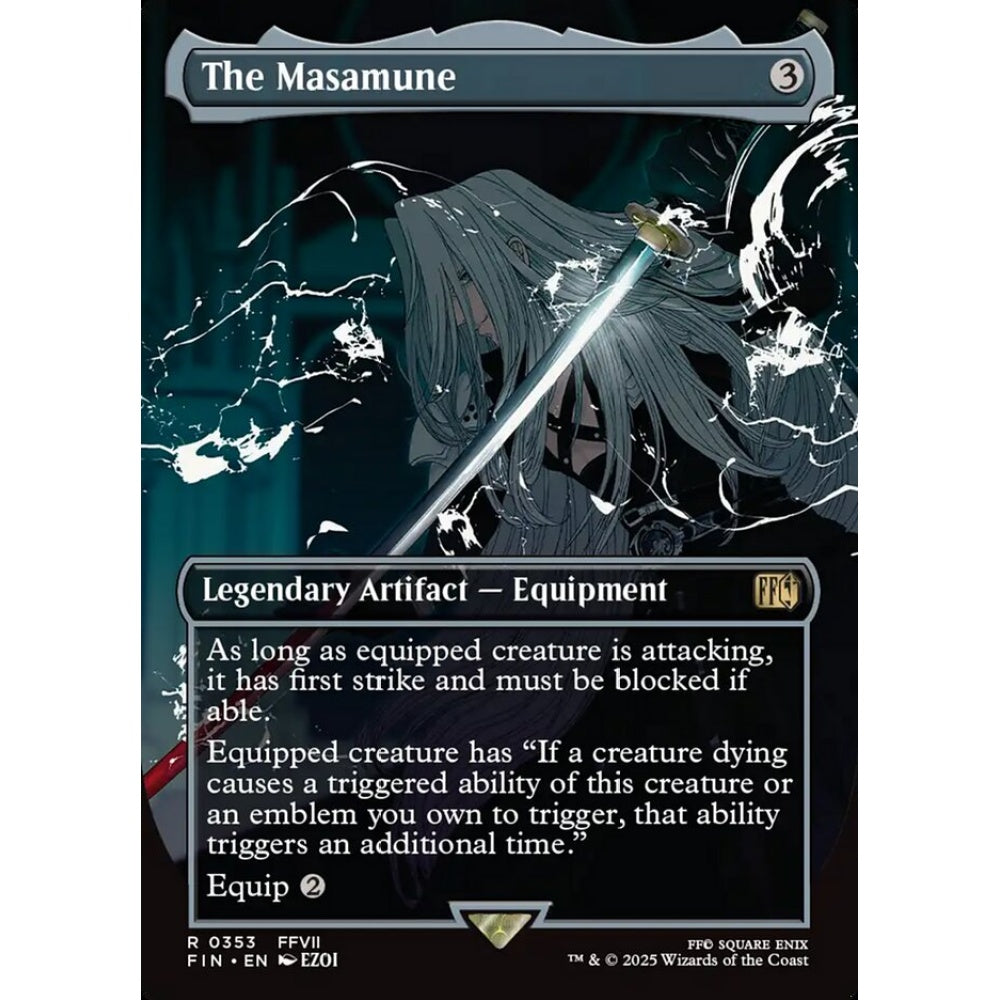 The Masamune rare 353 Magic the Gathering Final Fantasy