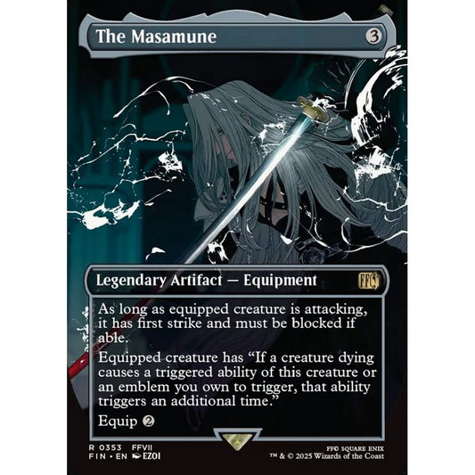 The Masamune rare 353 Magic the Gathering Final Fantasy