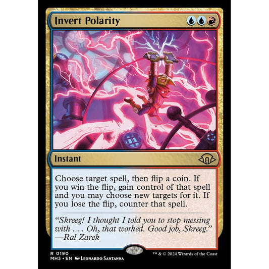 Invert Polarity, 190, rare, Magic: The Gathering, Modern Horizons 3
