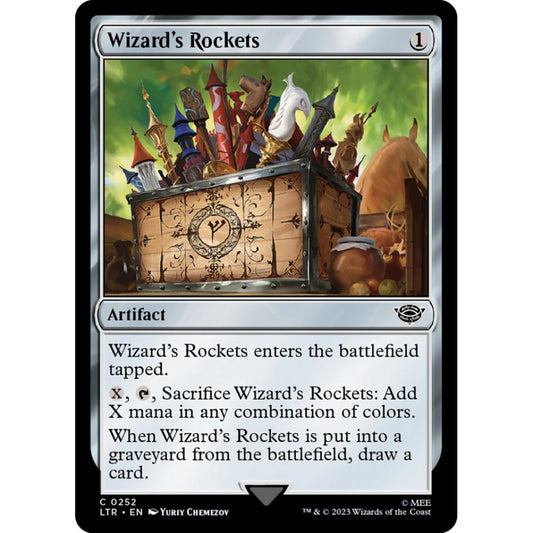 Wizard's Rockets, common, 252, Magic the Gathering, The Lord of the Rings: Tales of Middle-earth