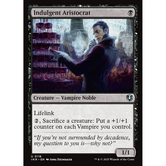 Indulgent Aristocrat, 118, uncommon, Magic: The Gathering, Innistrad Remastered