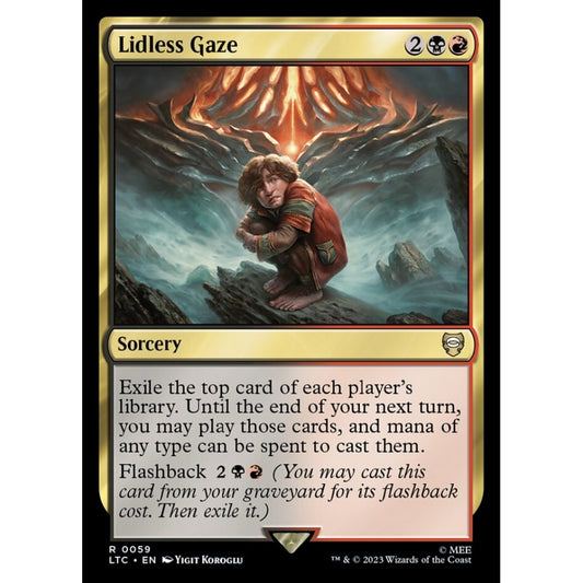 Lidless Gaze, rare, 59, Magic the Gathering, Tales of Middle-earth Commander