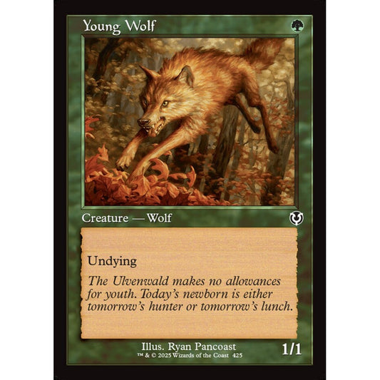 Young Wolf, 425, common, Magic: The Gathering, Innistrad Remastered
