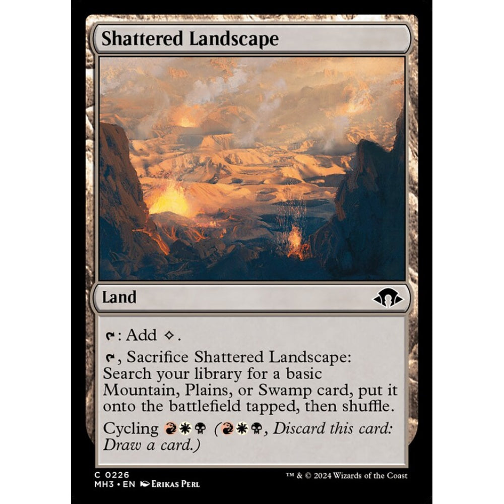Shattered Landscape, 226, common, Magic: The Gathering, Modern Horizons 3