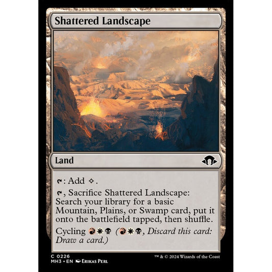 Shattered Landscape, 226, common, Magic: The Gathering, Modern Horizons 3