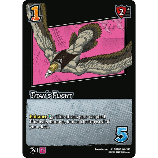 Titan's Flight 64/189 AOT03 Universus Attack on Titan: Apocalypse Foundation UC
