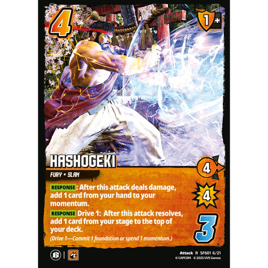 Hashogeki 6/21 SF601 Universus Street Fighter 6: Challanger Series Ryu&Luke Attack R