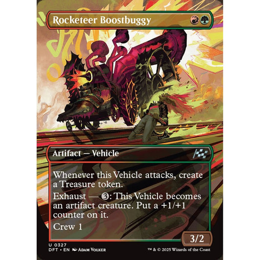 Rocketeer Boostbuggy, 327, uncommon, Magic: The Gathering, Aetherdrift