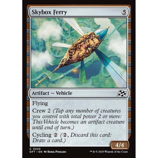 Skybox Ferry, 243, common, Magic: The Gathering, Aetherdrift