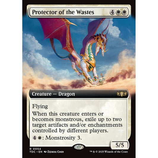 Protector of the Wastes rare 54 Magic the Gathering Tarkir: Dragonstorm Commander