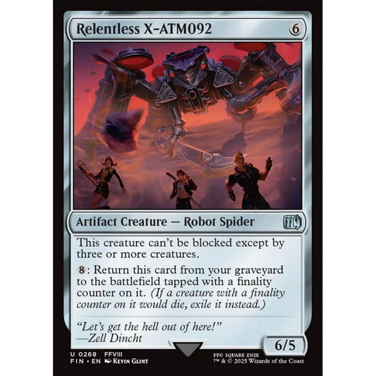 Relentless X-ATM092 uncommon 268 Magic the Gathering Final Fantasy