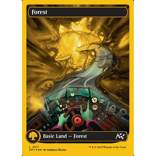 Forest, 511, common, Magic: The Gathering, Aetherdrift