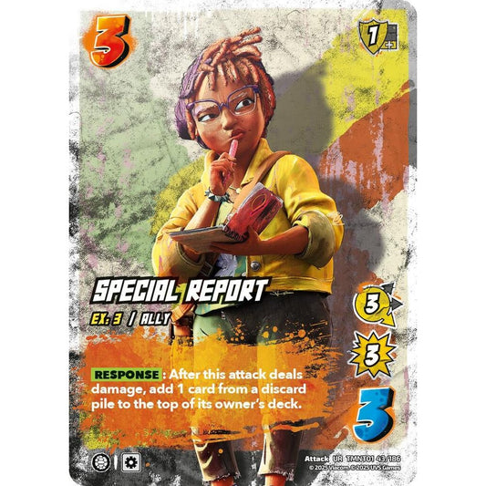 Special Report 43/186 TMNT01 Universus Teenage Mutant Ninja Turtles Attack UR