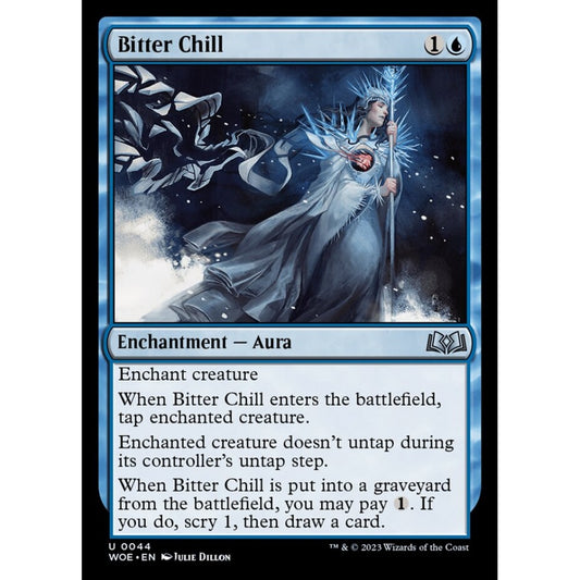 Bitter Chill, uncommon, 44, Magic the Gathering, Wilds of Eldraine