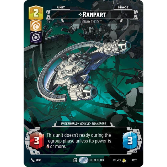 Rampart, R, JTL 1037) Prestige, Star Wars Unlimited