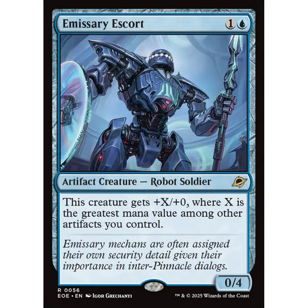 Emissary Escort rare 56 Magic the Gathering Edge of Eternities