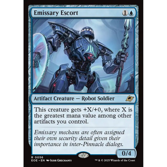 Emissary Escort rare 56 Magic the Gathering Edge of Eternities