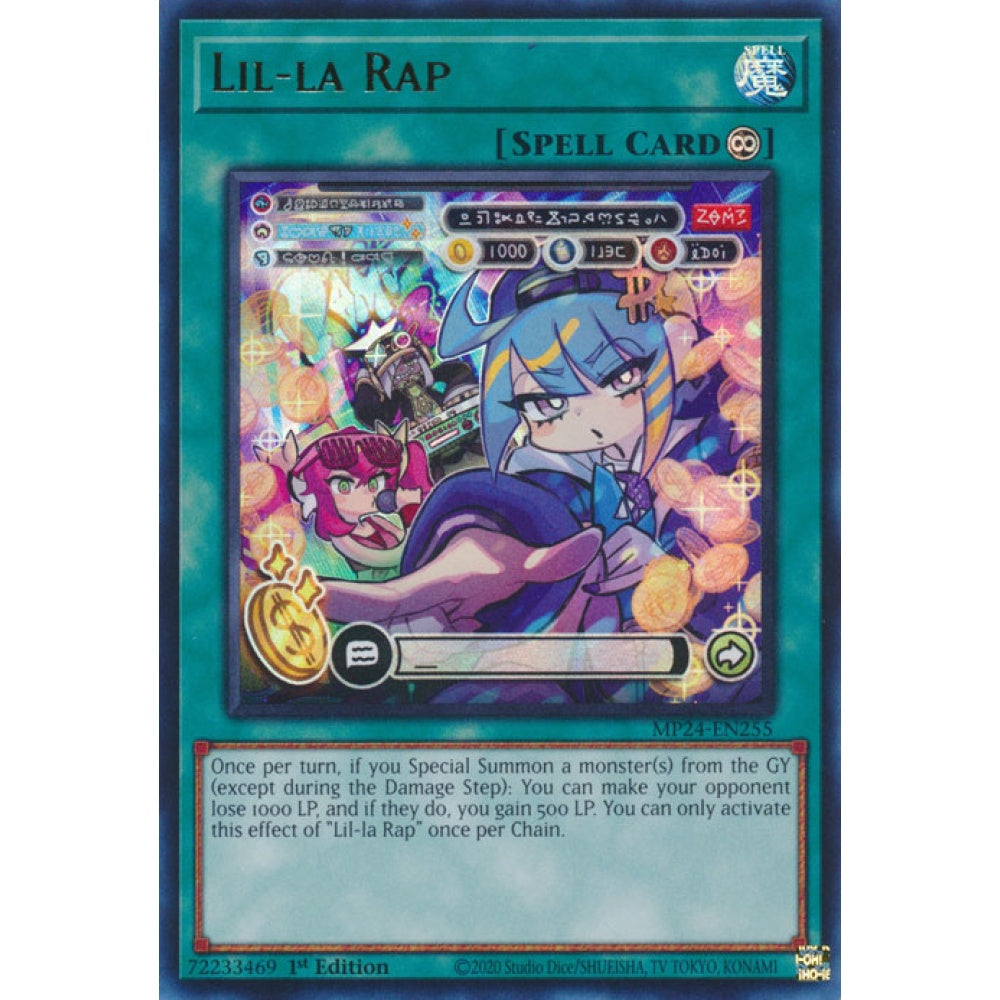 Lil-la Rap AGOV-EN098 Common Common Yu-Gi-Oh Age of Overlord in Art