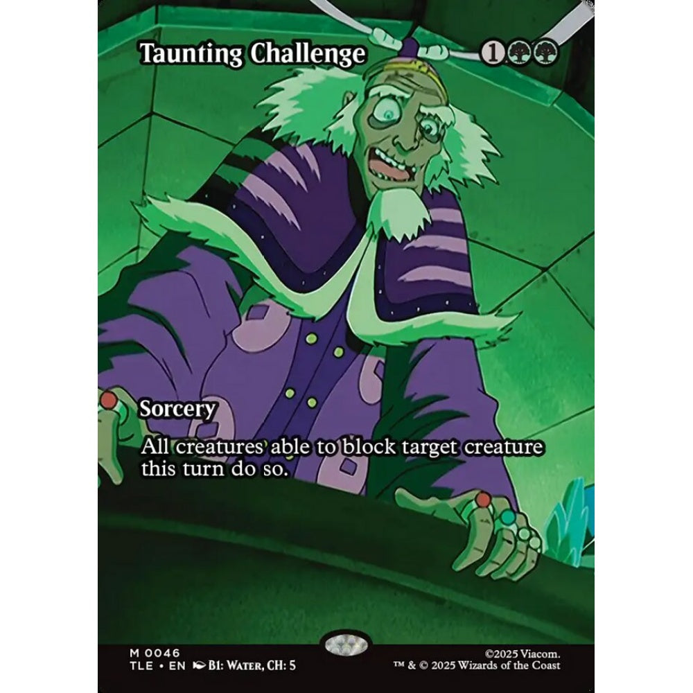 Taunting Challenge mythic 46 Magic the Gathering Avatar: The Last Airbender Eternal