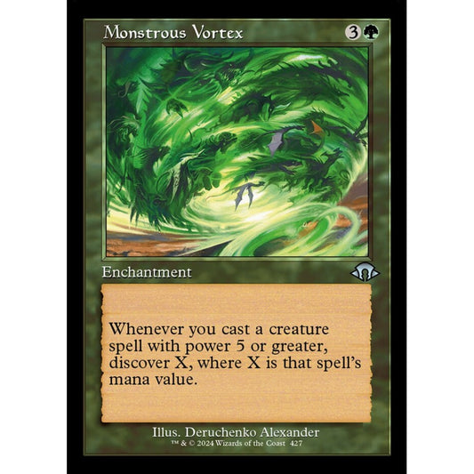 Monstrous Vortex, 427, uncommon, Magic: The Gathering, Modern Horizons 3