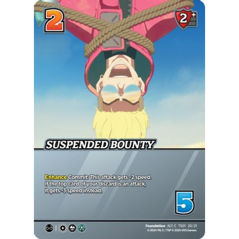 Suspended Bounty, 20/21, C-ALT, UniVersus, Cowboy Bebop & Trigun Stampede
